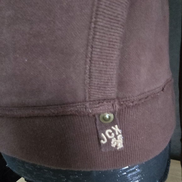 Women's Jacobs Connection Chocolate Brown Hoodie - Picture 2 of 8